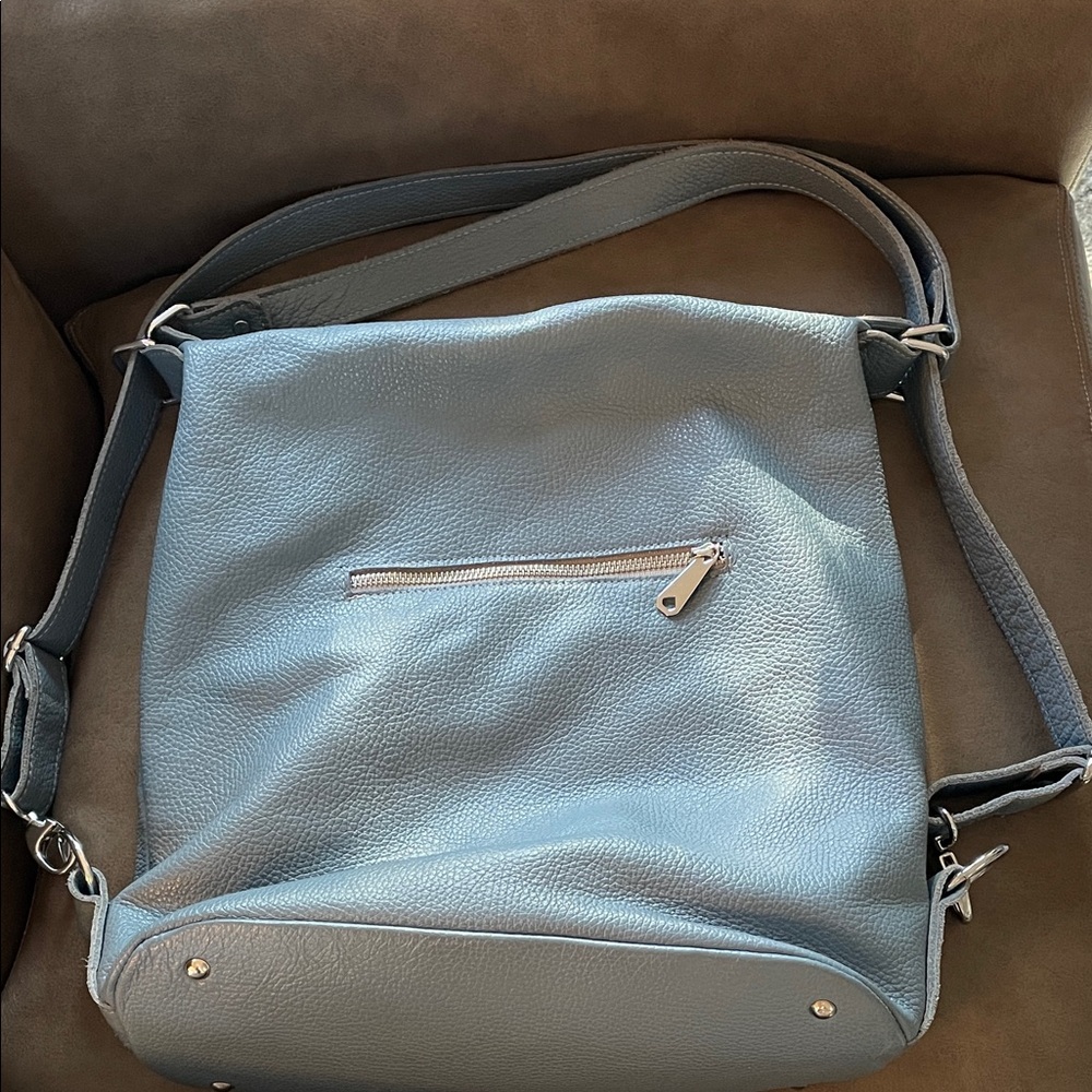 Leather Backpack/Shoulder Bag